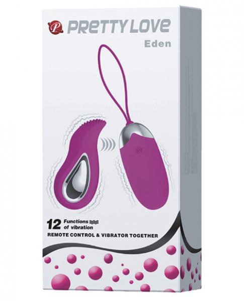 Pretty Love Eden Remote Control Bullet Vibrator Purple