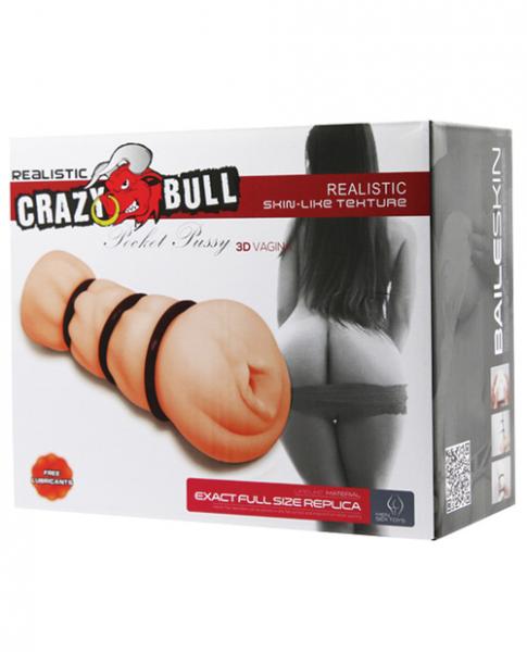 Crazy Bull Pocket Pussy Masturbator Sleeve Vagina