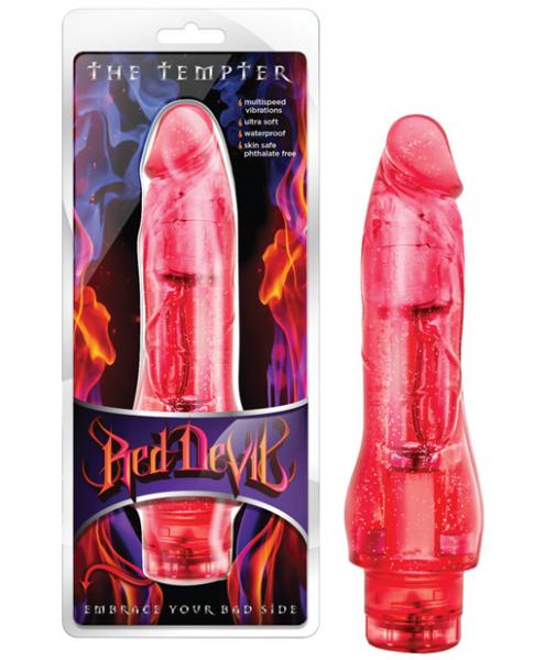 Red Devil The Tempter Cherry Red Vibrator | SexToy.com