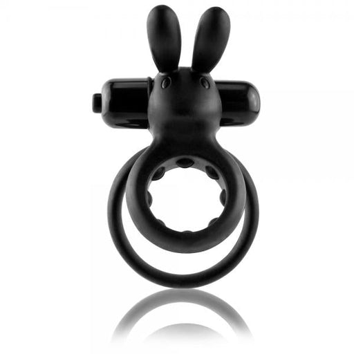 OHare Rabbit Vibrating Ring - Black | SexToy.com