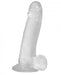 Crystal Addiction Dong 8 inches Clear | SexToy.com