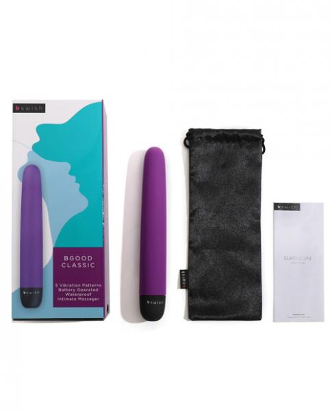 Bgood Classic Vibrator Purple