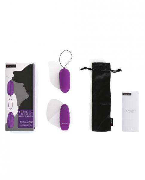 Bnaughty Classic Unleashed Bullet Vibrator Purple | SexToy.com