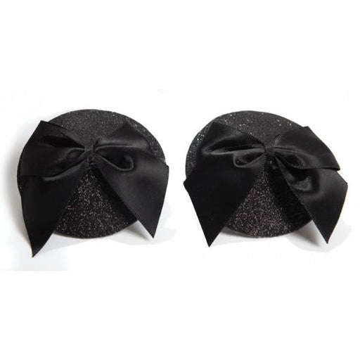 Burlesque Pasties Bows Black | SexToy.com