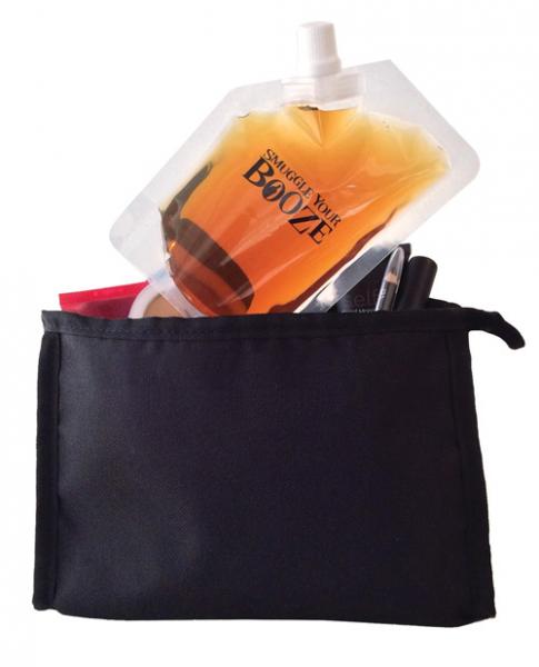 Cosmetic Bag Stealth Flask Black