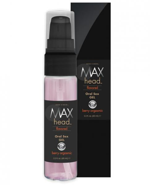 Max Head Flavored Oral Sex Gel Berry Orgasmic 2.2oz | SexToy.com