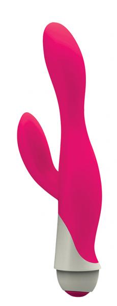 Serena 7 Function Waterproof Silicone Vibrator Pink | SexToy.com