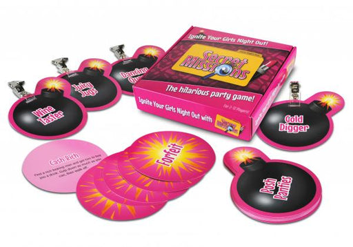 Secret Missions Girls Night Out Party Game | SexToy.com