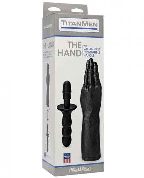 TitanMen Vac-U-Lock The Hand with Handle Black | SexToy.com