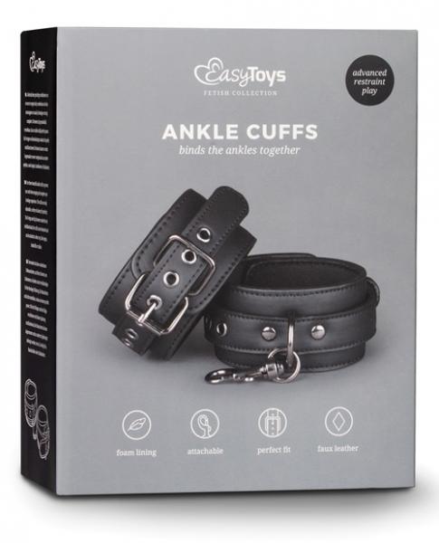 Easy Toys Fetish Ankle Cuffs Black