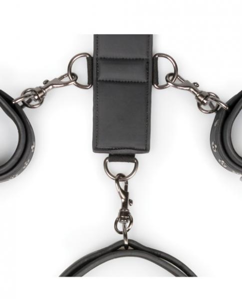 Easy Toys Neck To Wrist Restraint Set Black