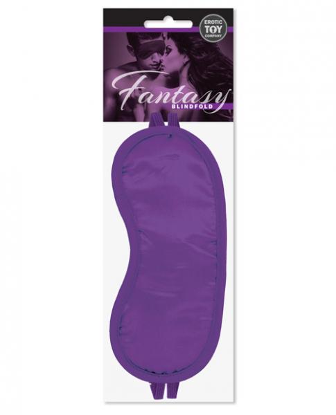 Erotic Toy Satin Fantasy Blindfold Purple O/S