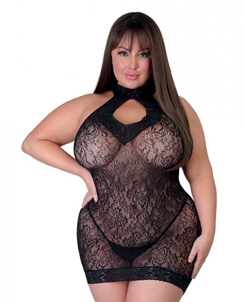 Fifty Shades Of Grey Captivate Mini Dress - Black One Size Queen | SexToy.com