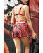 Vibes LIT AF Skirt Red Plaid S/M | SexToy.com