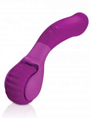 Jimmyjane Evoke Du-o Purple Vibrating Massage Wheel | SexToy.com