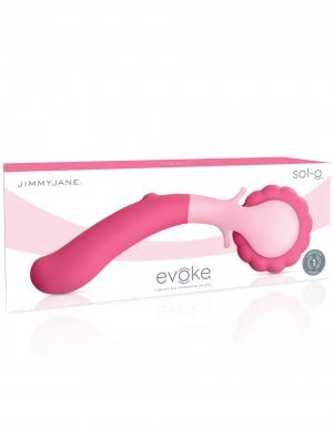 Jimmy Jane Evoke Sol-o Vibrating Massage Wheel Pink | SexToy.com