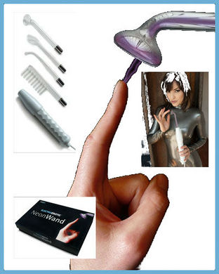 Neon Wand Electrosex Kit - Purple | SexToy.com