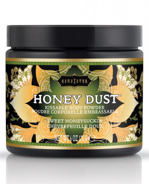 Kama Sutra Honey Dust Sweet Honeysuckle 6oz | SexToy.com
