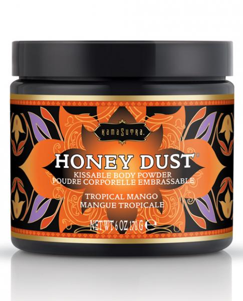 Kama Sutra Honey Dust Tropical Mango 6oz | SexToy.com