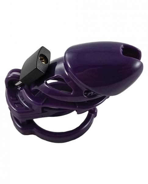 Locked In Lust The Vice Standard Purple Chastity Device