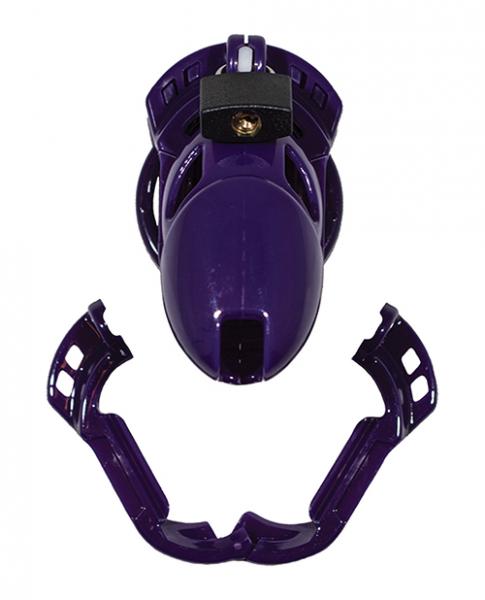 Locked In Lust The Vice Standard Purple Chastity Device