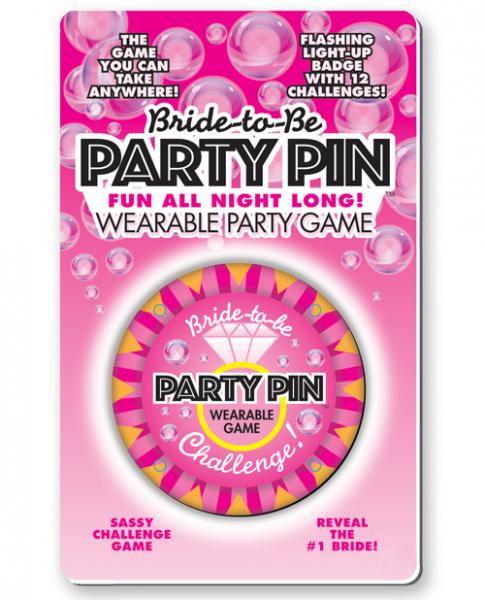 Bride To Be Wearable Party Pin Game | SexToy.com