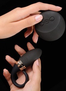 Oden 2 Design Edition Sense Motion Silicone Cock Ring Waterproof Black | SexToy.com