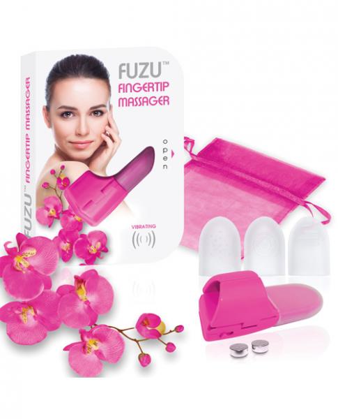 Fuzu Fingertip Massager Neon Pink | SexToy.com