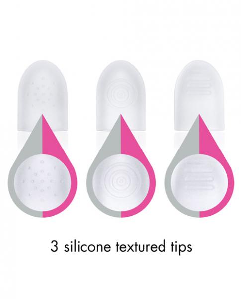 Fuzu Fingertip Massager Neon Pink | SexToy.com