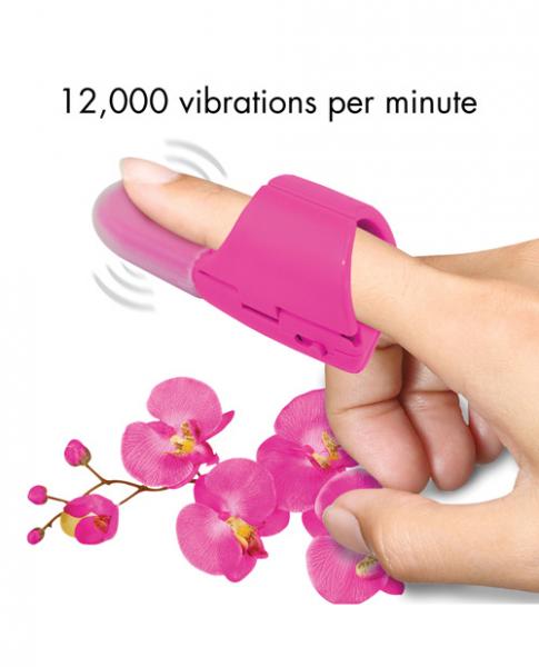 Fuzu Fingertip Massager Neon Pink | SexToy.com