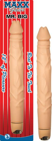 Maxx Gear Mr. Big Beige Realistic Vibrator | SexToy.com