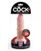 King Cock Dual Density 6" Cock Beige | SexToy.com