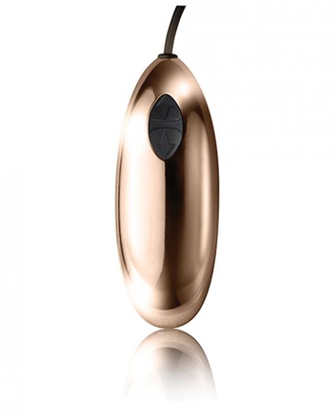 Rocks Off Mimosa Clitoral Vibrator Black Rose Gold | SexToy.com