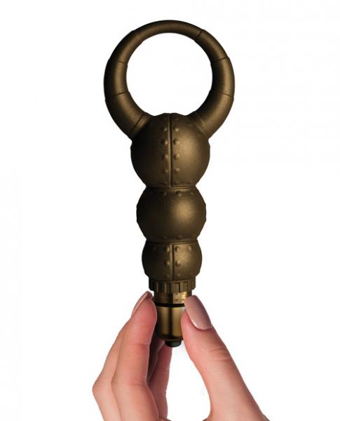 Dr Rocco's Poseidon Metallic Couples Vibrating Ring | SexToy.com