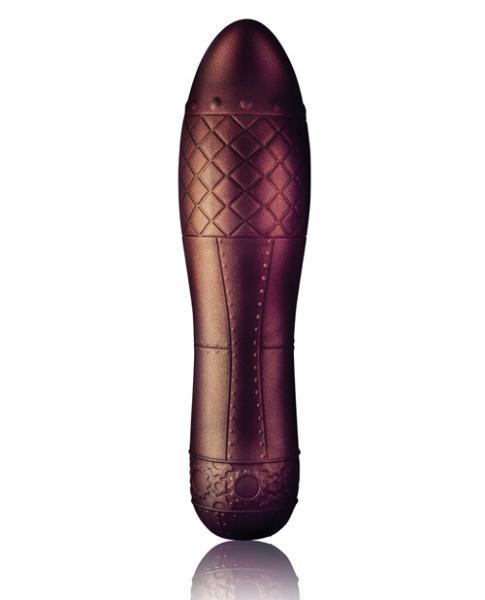 Dr Rocco's Zeppelina Metallic Silicone Vibrator | SexToy.com