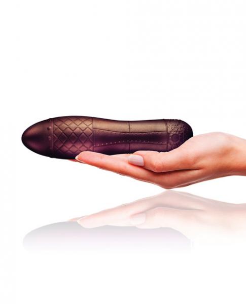 Dr Rocco's Zeppelina Metallic Silicone Vibrator | SexToy.com