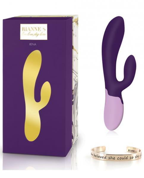 Rianne S Xena Rabbit Deep Purple Vibrator Lilla | SexToy.com