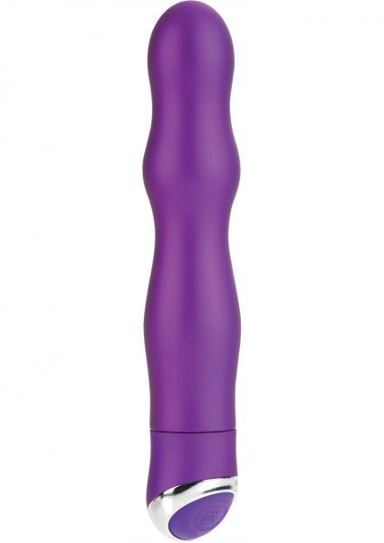 Body & Soul Seduction Satin Finish Massager - Purple | SexToy.com