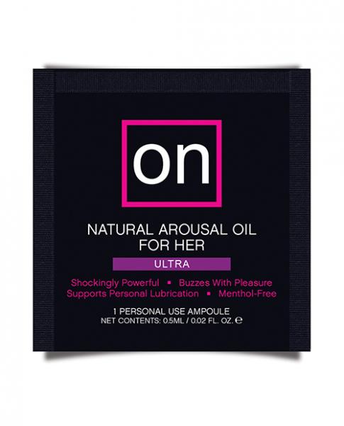 On For Her Arousal Oil Ultra - Single Use Ampoule | SexToy.com