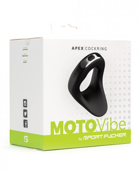 Sport F*cker Motovibe Apex Vibrating Cock Ring Black