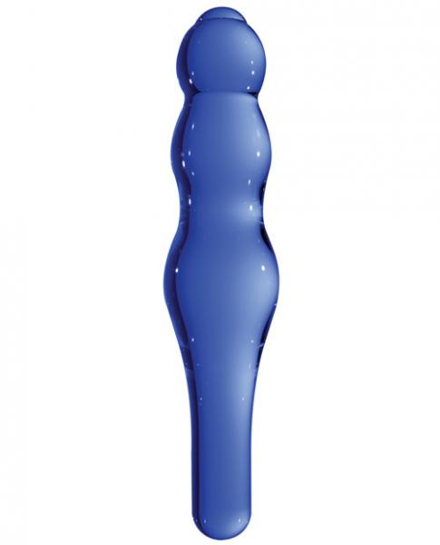 Chrystalino Lollypop Blue Glass Wand | SexToy.com