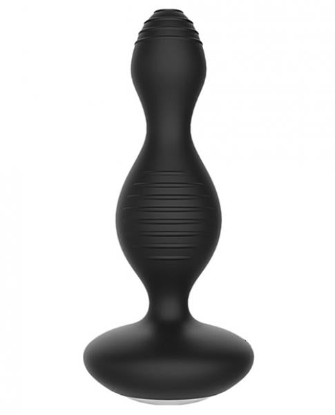 Electroshock E-Stimulation Vibrating Butt Plug Black | SexToy.com