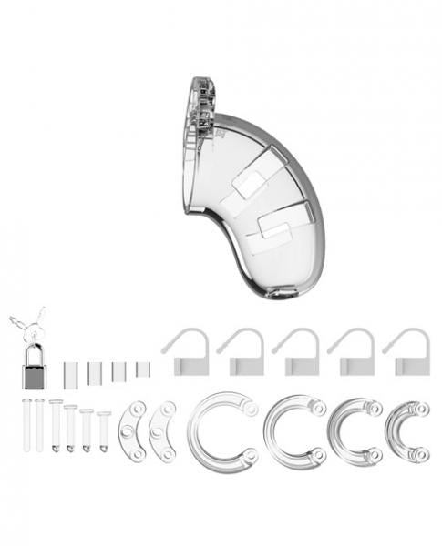 Mancage Chastity 3.5 inches Cock Cage Model 1 Clear | SexToy.com