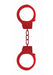 Ouch Beginners Handcuffs Metal Red | SexToy.com