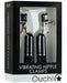 Ouch! Vibrating Nipple Clamps Black | SexToy.com