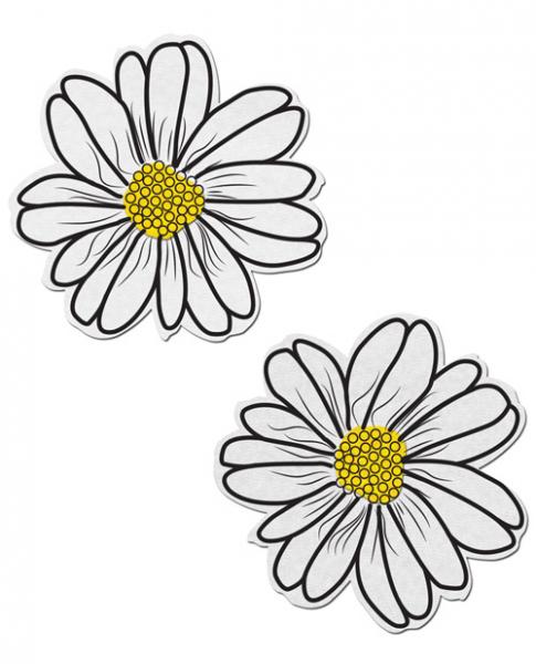 Wildflower White & Yellow Pasties O/S | SexToy.com