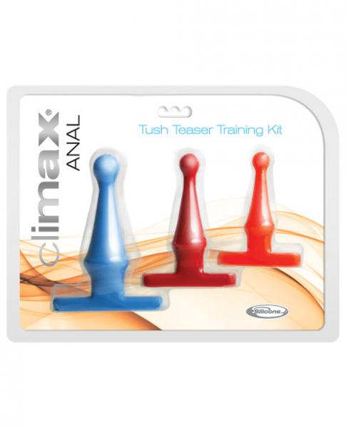 Climax Anal Tush Teaser Trainer Kit 3 Piece Set | SexToy.com