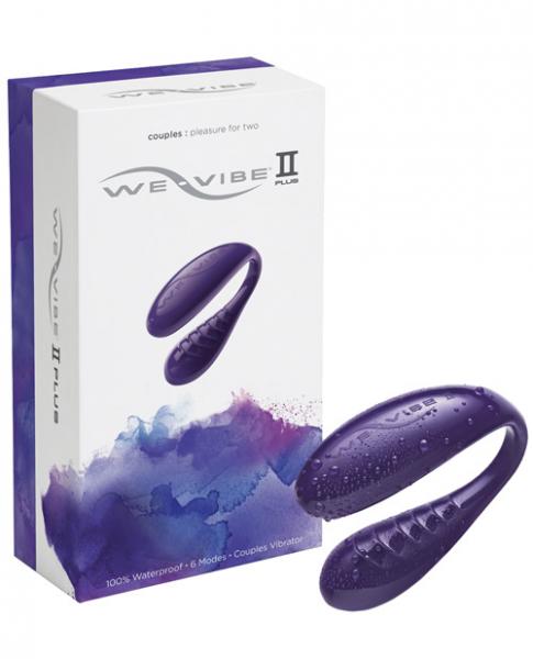 We Vibe II Plus USB Couples Vibrator Purple | SexToy.com