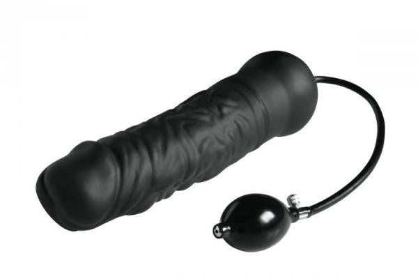 Leviathan Giant Inflatable Dildo Black | SexToy.com