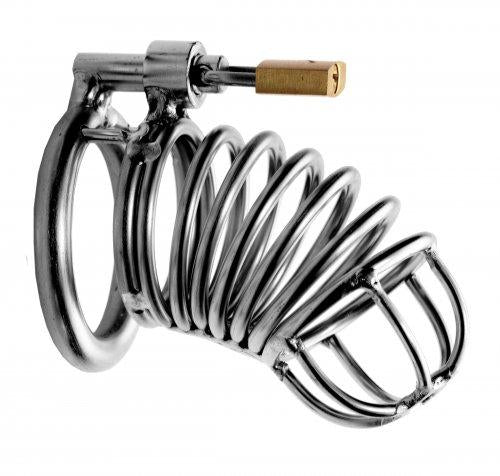 Bastille Penile Confinement Cage Stainless Steel | SexToy.com